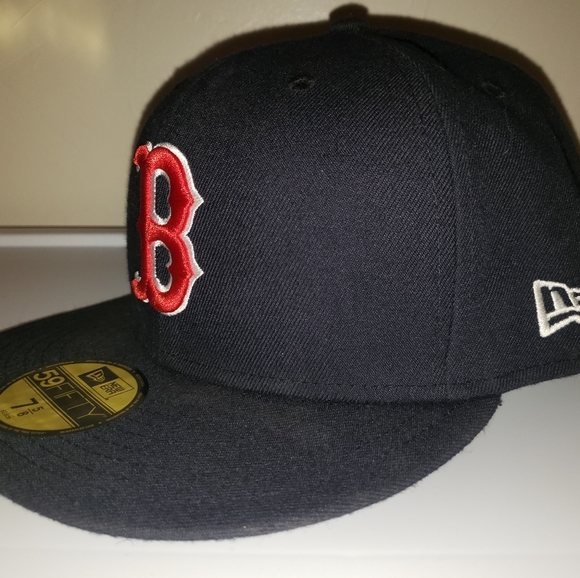 New Era Boston Red Sox hat size 7 5/8 - Picture 6 of 11